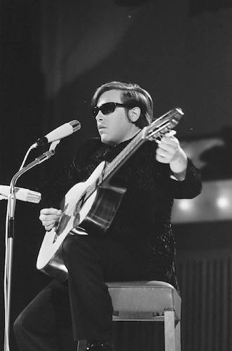 Grand Gala du Disque in RAI Amsterdam. Jose Feliciano